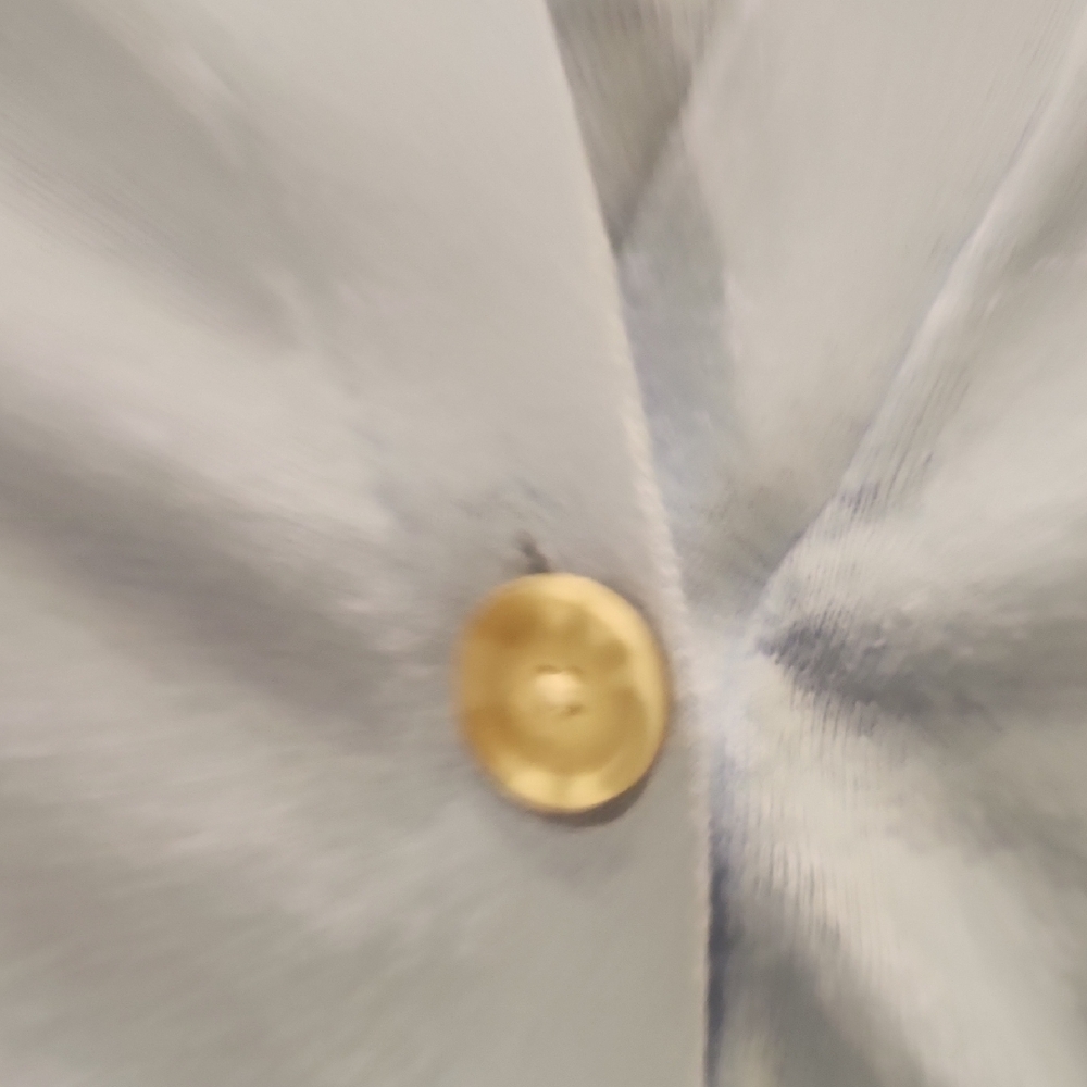 LOFT Light Blue V-Neck Button Cardigan - Picture 3 of 7